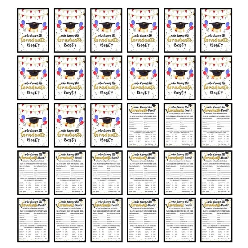 Party Games Best - Who Knows Graduate, las mejores tarjetas