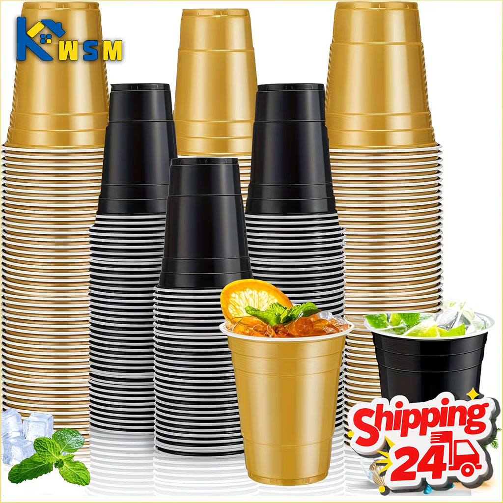 Party Games Egg - Vasos de Plástico Desechables de 50-200