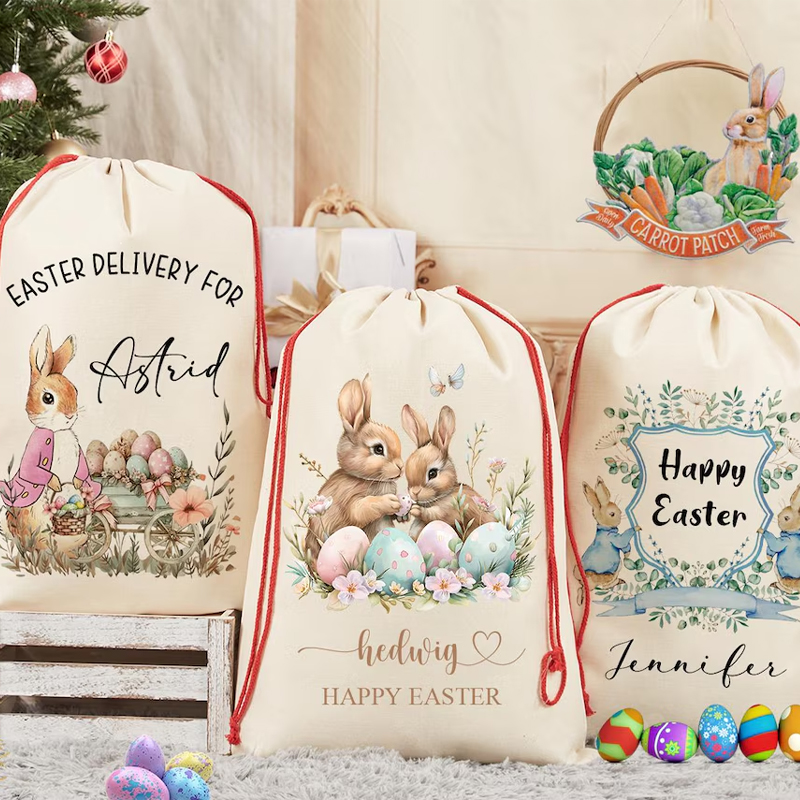 Party Games Egg - Bolsa de Regalo Personalizada con Nombre