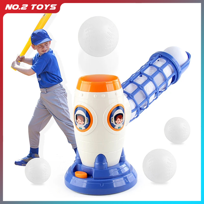 Party Games Kids Outdoor - Máquina de béisbol de lanzamiento automático,