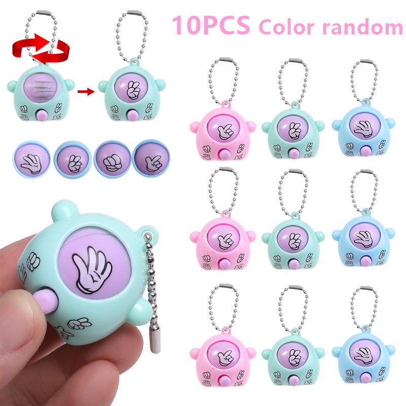 Party Games Egg - Mini tijeras de papel de roca,
