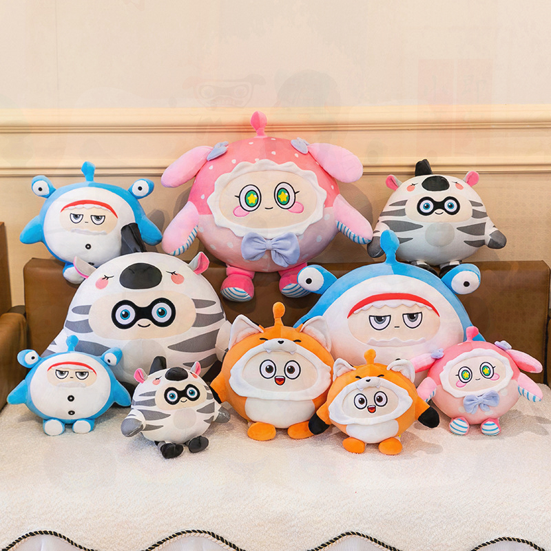 Party Games Eggy - Set de muñecos de peluche de