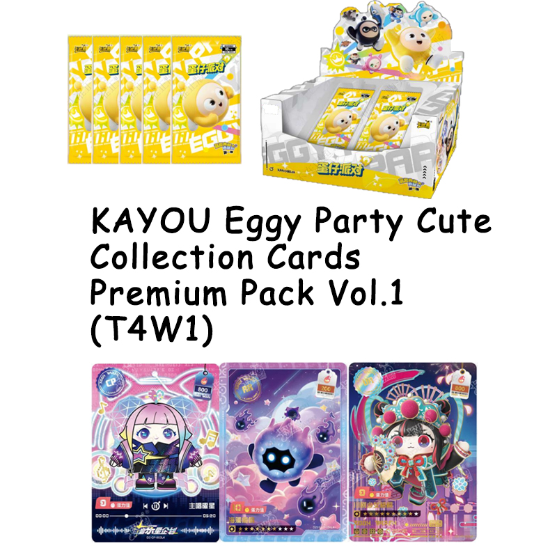 Party Games Eggy - KAYOU Eggy Party, Colección de Tarjetas