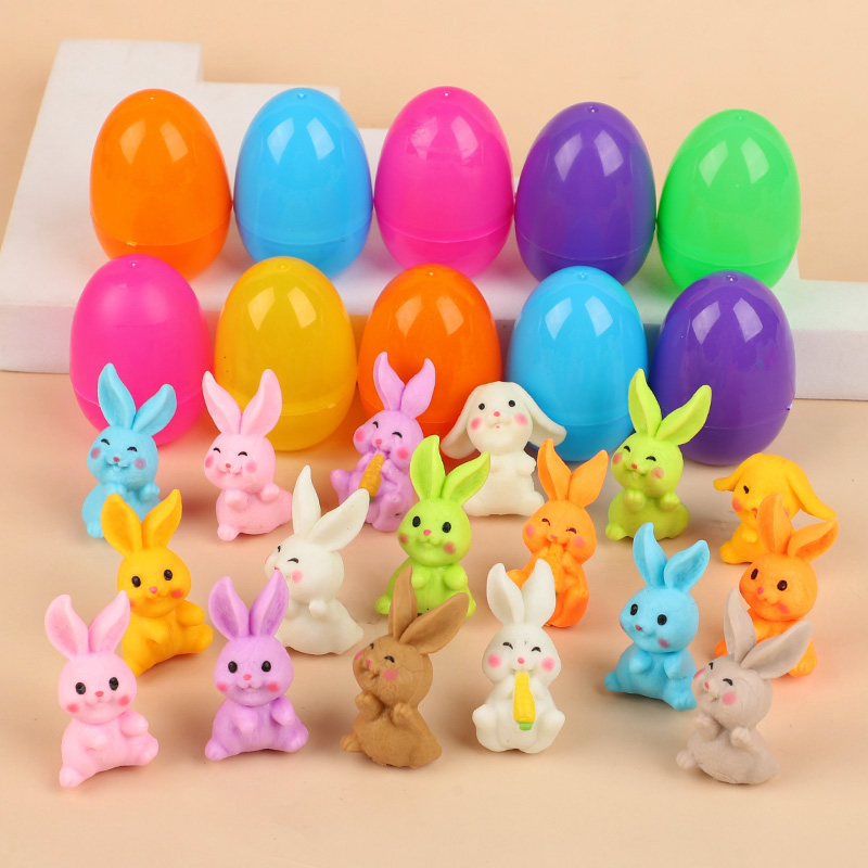 24 piezas de huevos de Pascua  - Party Games Egg reseña y precio