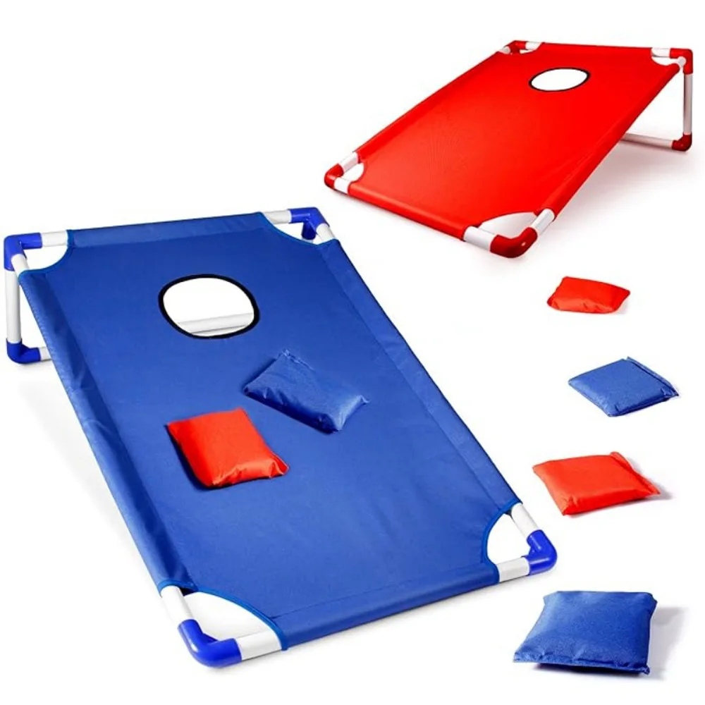 Juego de cornhole portátil, 1  - Cornhole Board Set reseña y precio