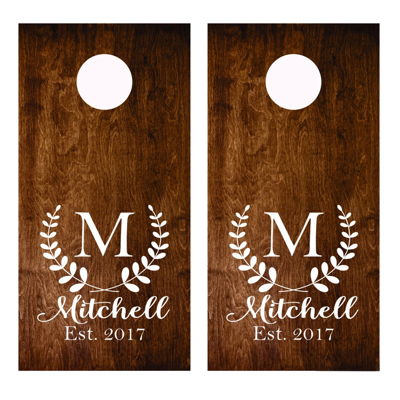 Calcomanías de calcomanías par - Cornhole Board Set reseña y precio