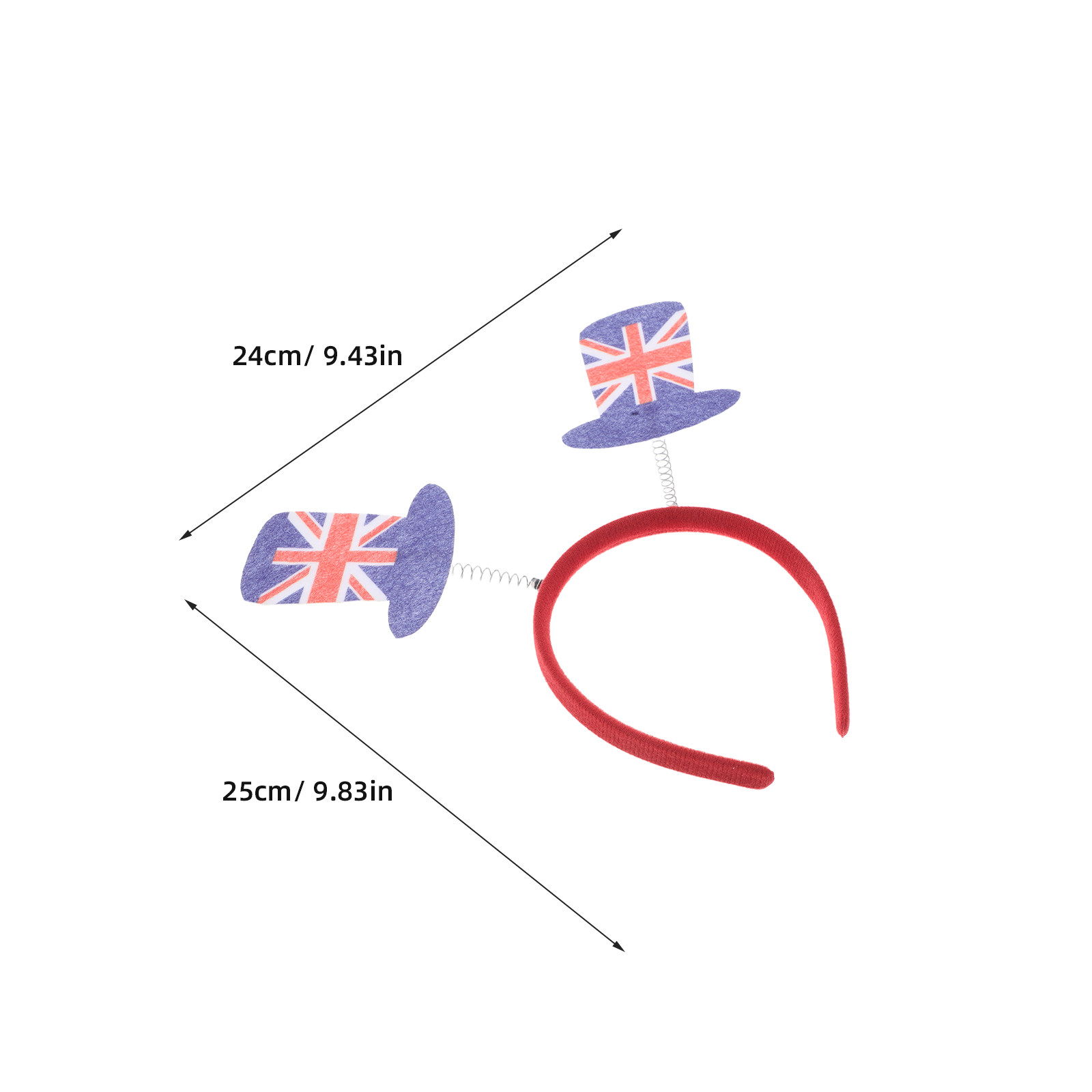 Diadema con la bandera británi - Party Games Uk reseña y precio
