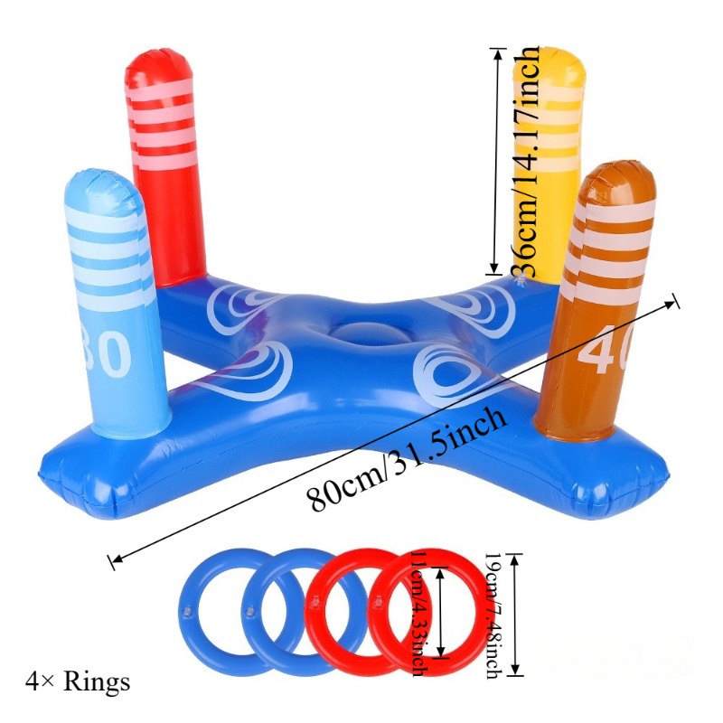 Juego inflable de lanzamiento  - Party Games Kids Outdoor reseña y precio