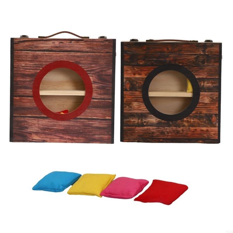 Cornyholes Trown Trowing Game  - Cornhole Board Set reseña y precio