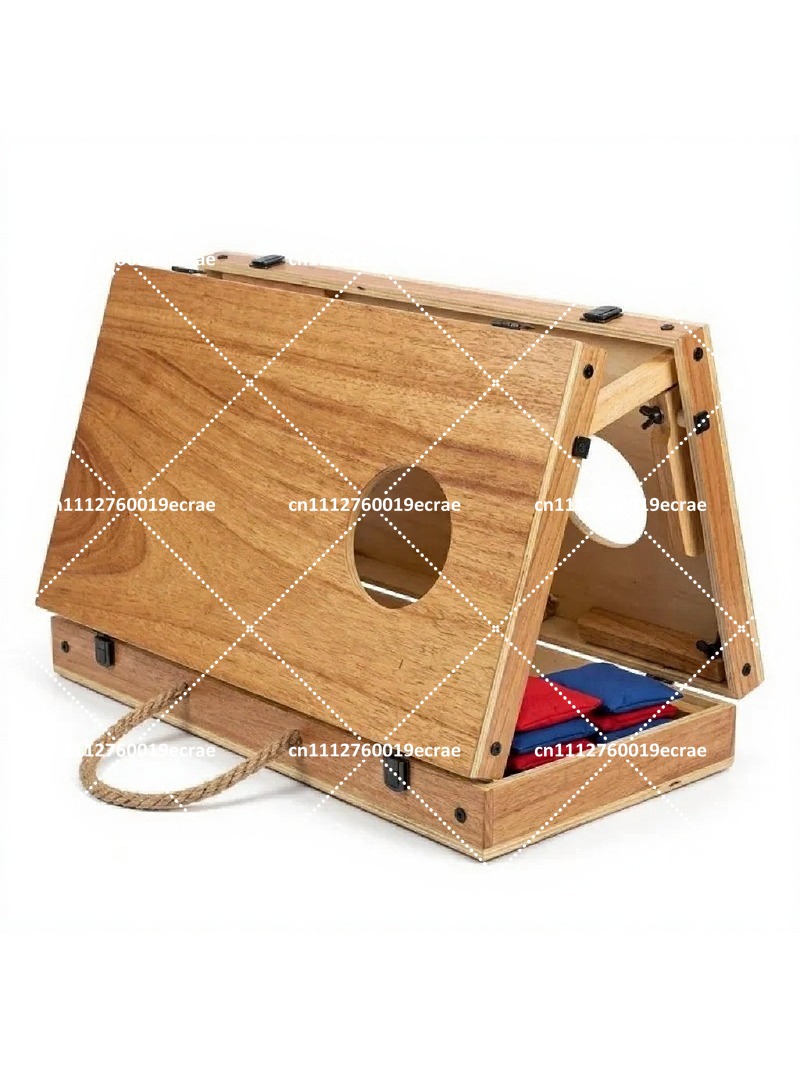 Juego de Cornhole Plegable de  - Cornhole Board Set reseña y precio