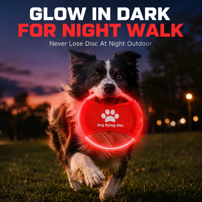 Disco Volador LED Luminoso par - Frisbee Freestyle Disc reseña y precio