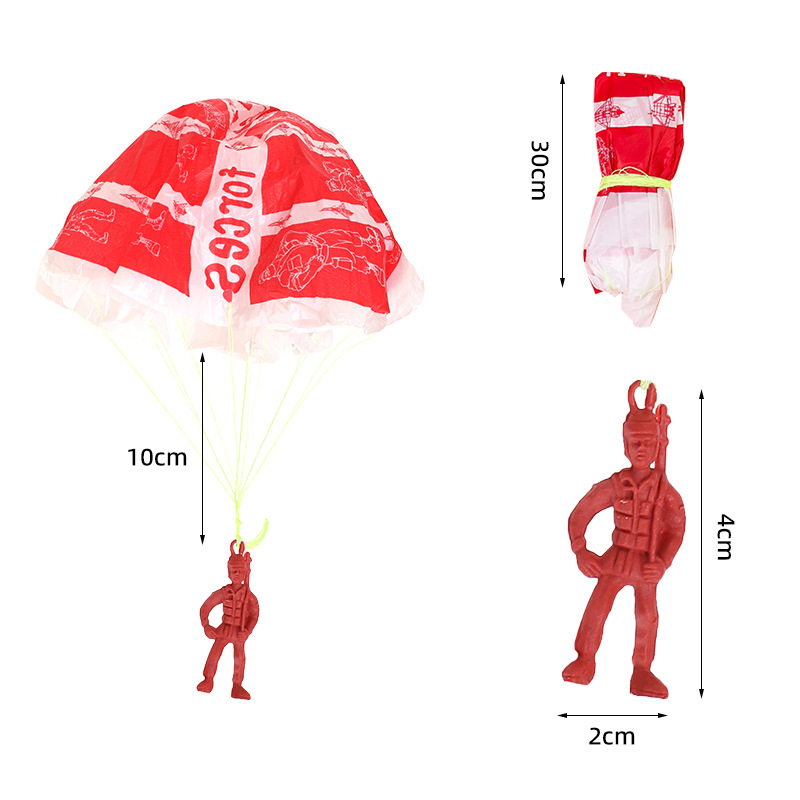 10 Uds. De juguete de paracaíd - Party Games Kids Outdoor reseña y precio