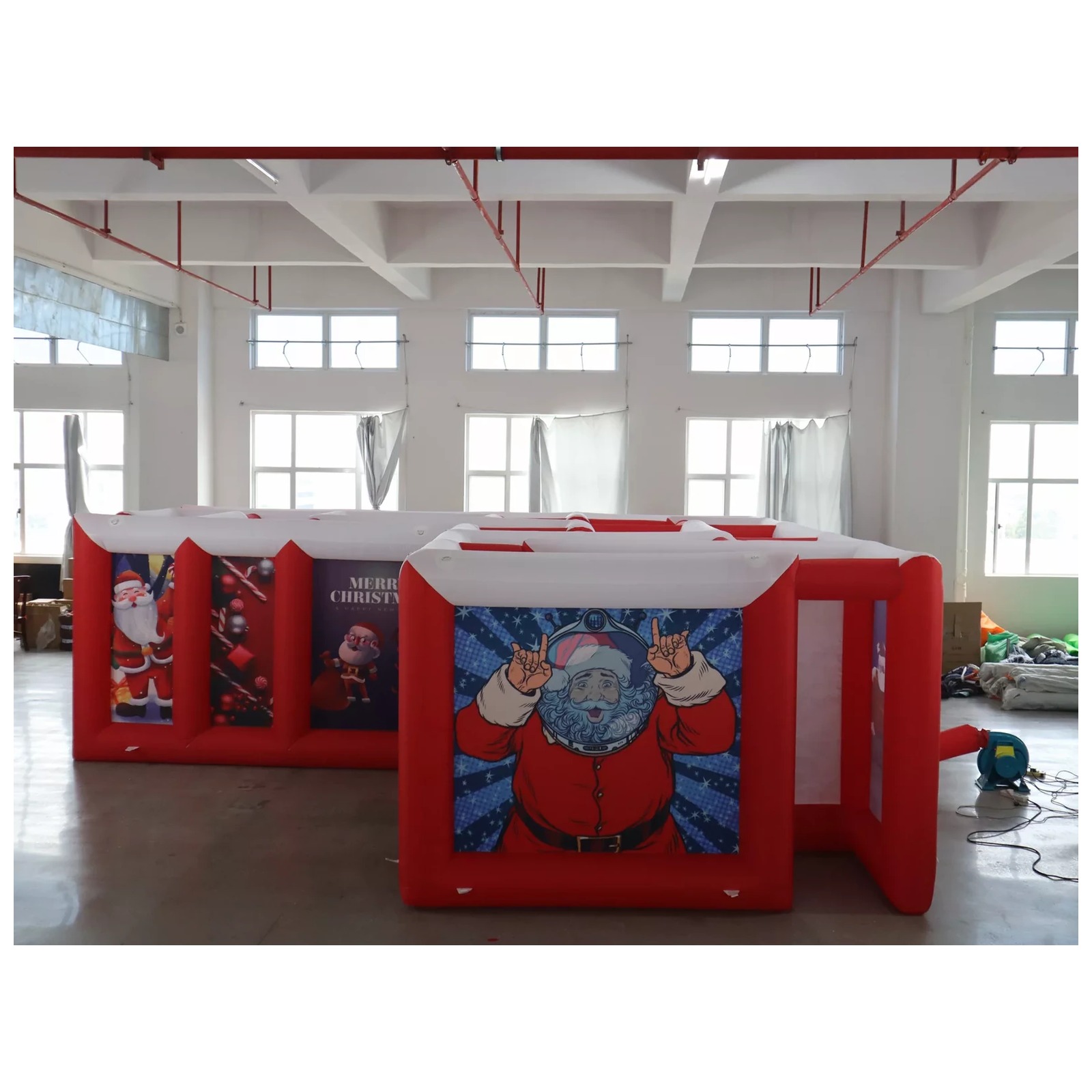 Laberinto Inflable Grande Rojo - Party Games Kids Outdoor reseña y precio