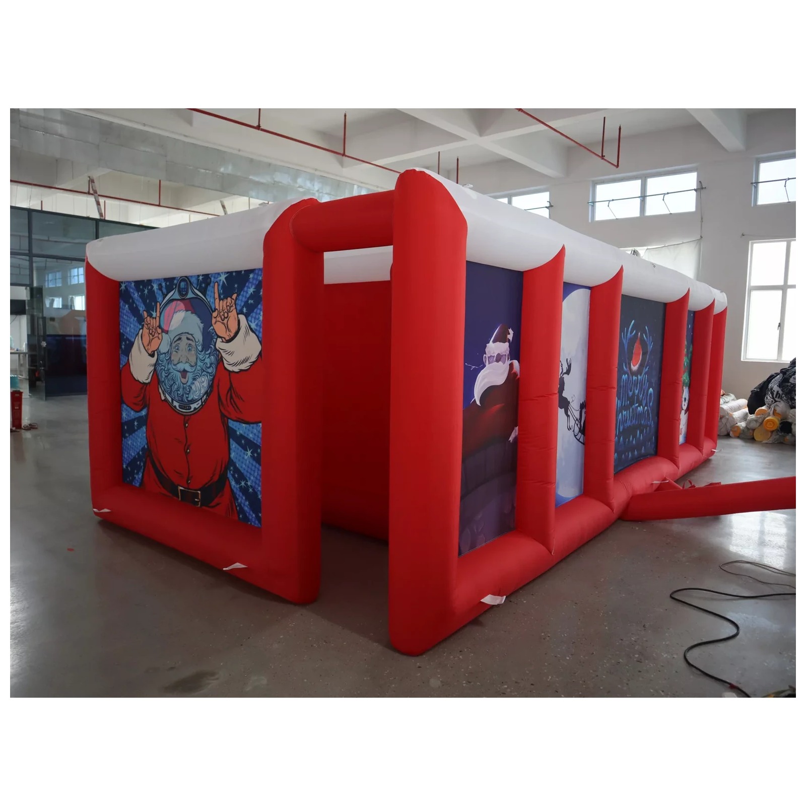 Laberinto Inflable Grande Rojo - Party Games Kids Outdoor reseña y precio