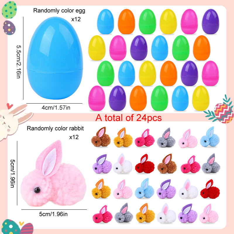 24/48 Uds lindo huevo de Pascu - Party Games Egg reseña y precio