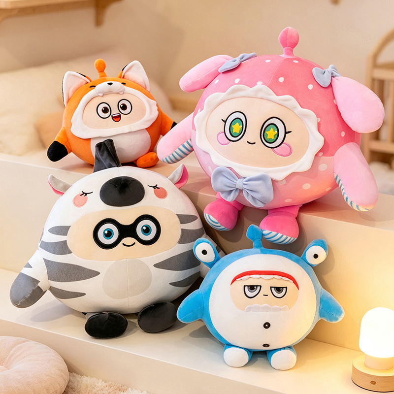 Set de muñecos de peluche de l - Party Games Eggy reseña y precio