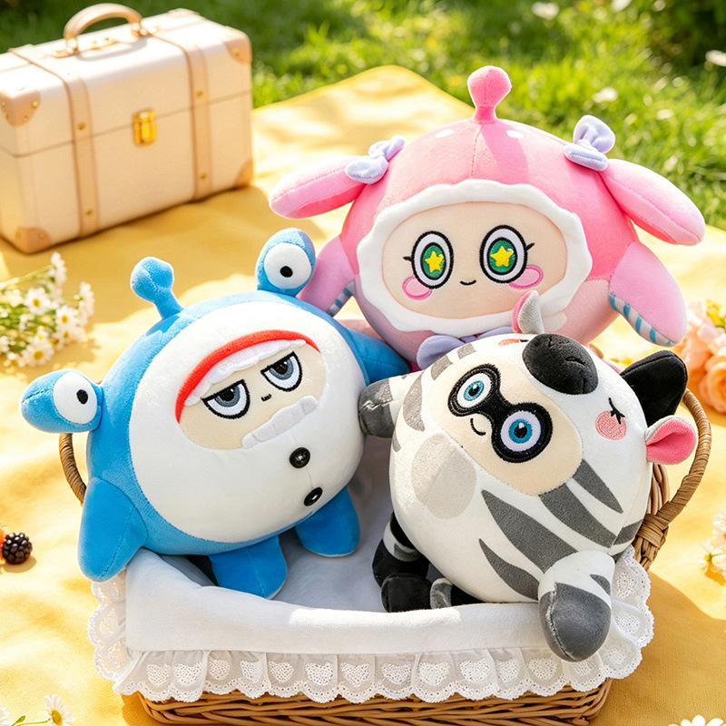Set de muñecos de peluche de l - Party Games Eggy reseña y precio
